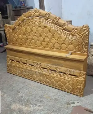 তারা ডিজাইনের আড়াই ইঞ্চি সলিট কাঠ দিয়ে তৈরি করা খাট বিক্রয় হবে