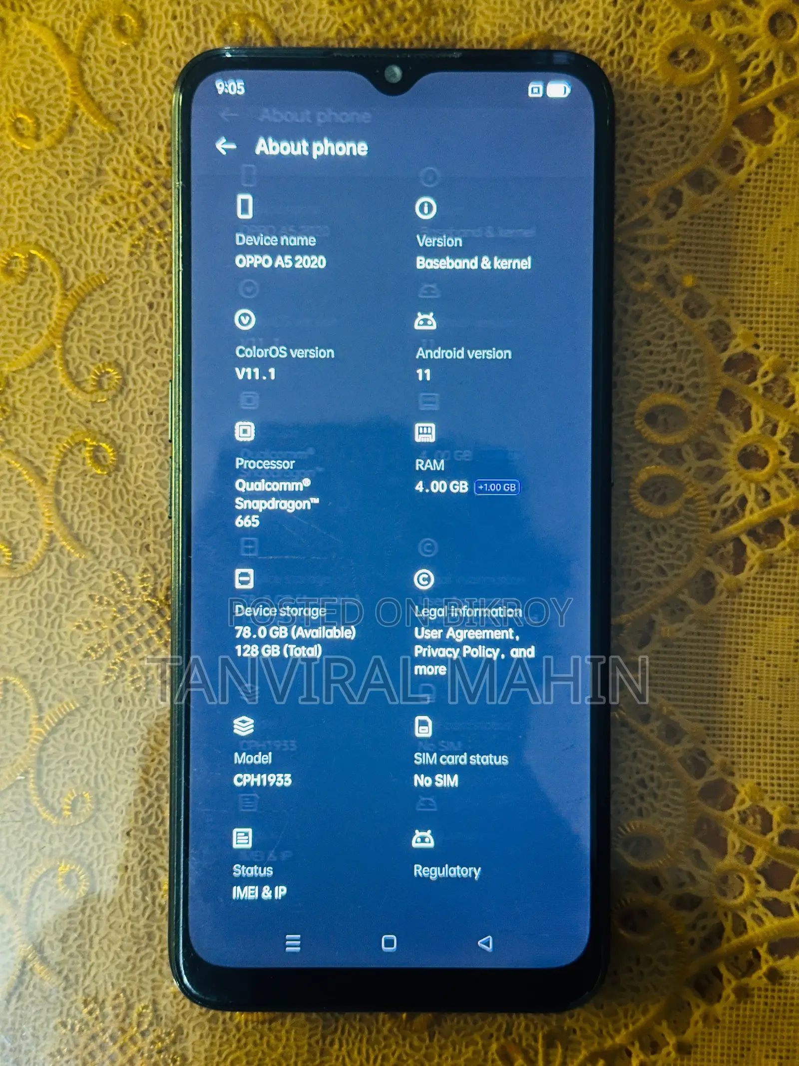 OPPO A5 2020 (Used)