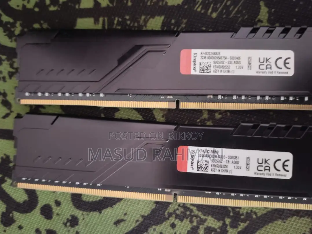 DDR 4 8gb + 8 Gb = 16GB ram