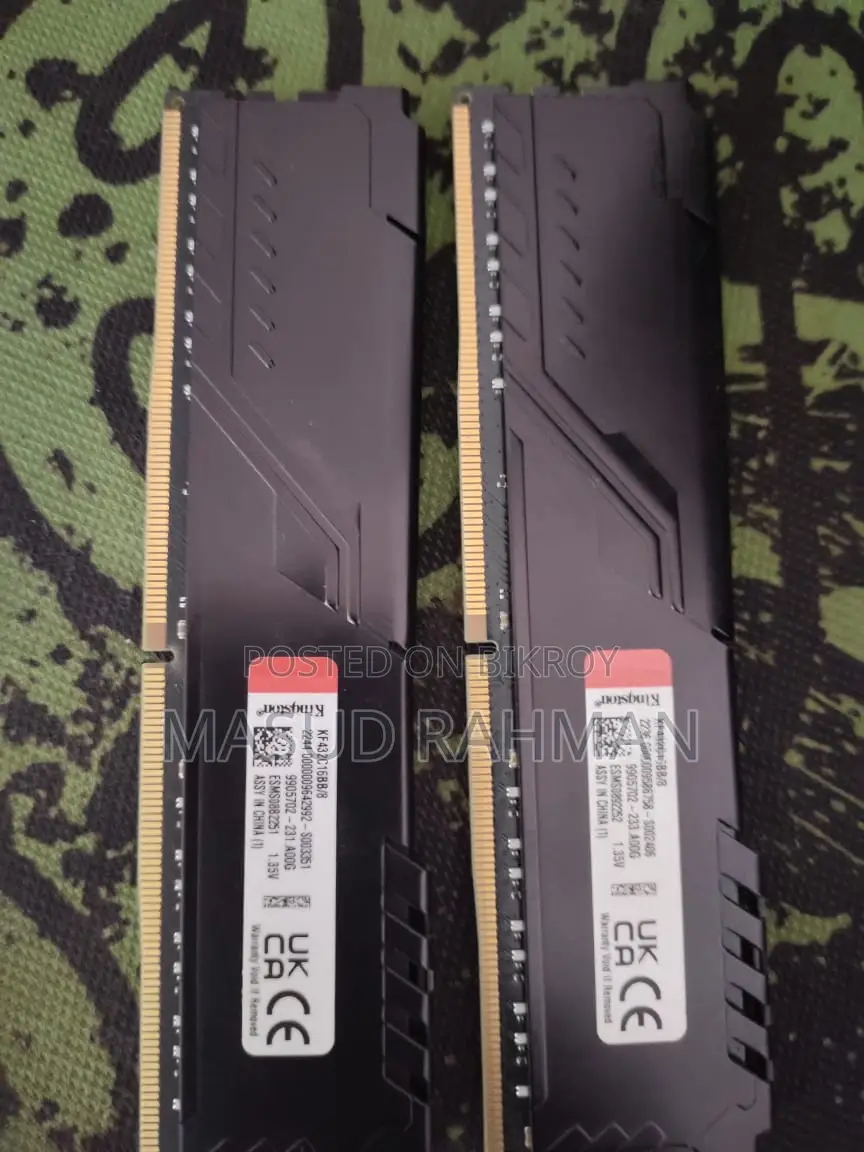 DDR 4 8gb + 8 Gb = 16GB ram