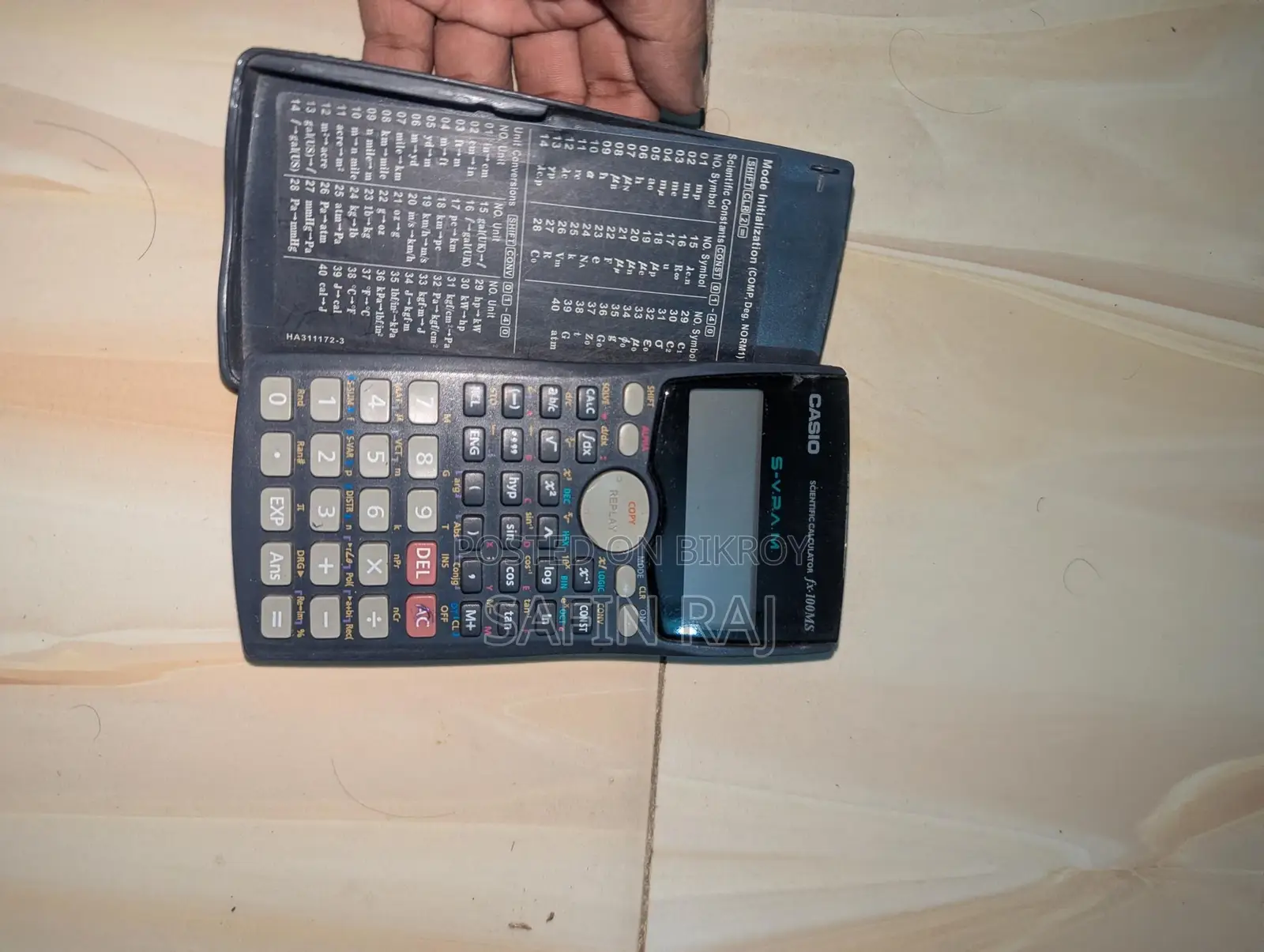 Casio Fx100ms Calculator Full Fresh Condition