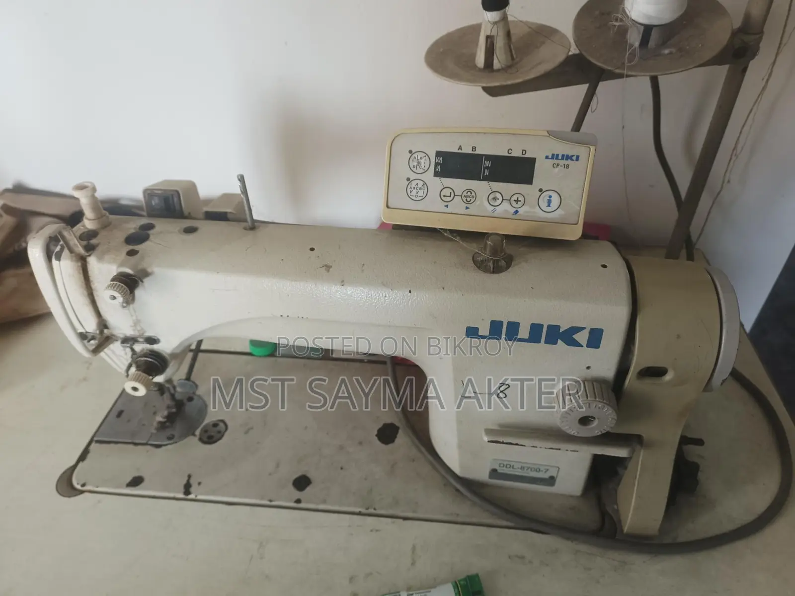 JUKI Plain Machine, Model- DDL-8700-7, Brand- Made In Japan.