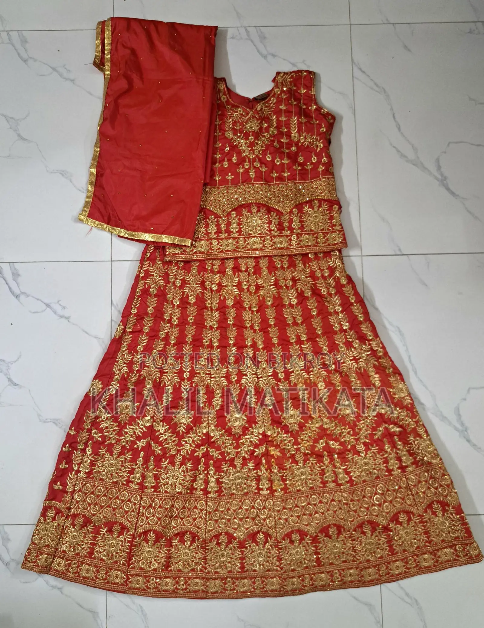 Red Lehenga