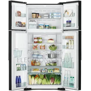 ঈদ স্পেশাল (Hitachi R-W690P7PB (GBK) 540L বিগ ফ্রেঞ্চ রেফ্রিজারেটর)