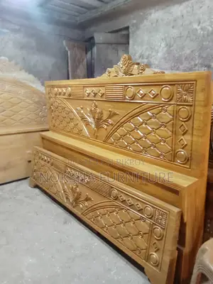 সলিড কাঠের খাট | আকাশী ও চিটাগাং সেগুন কারখানা প্রাইস