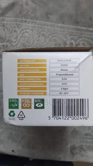 Brand New Gas Cylinder Regulator