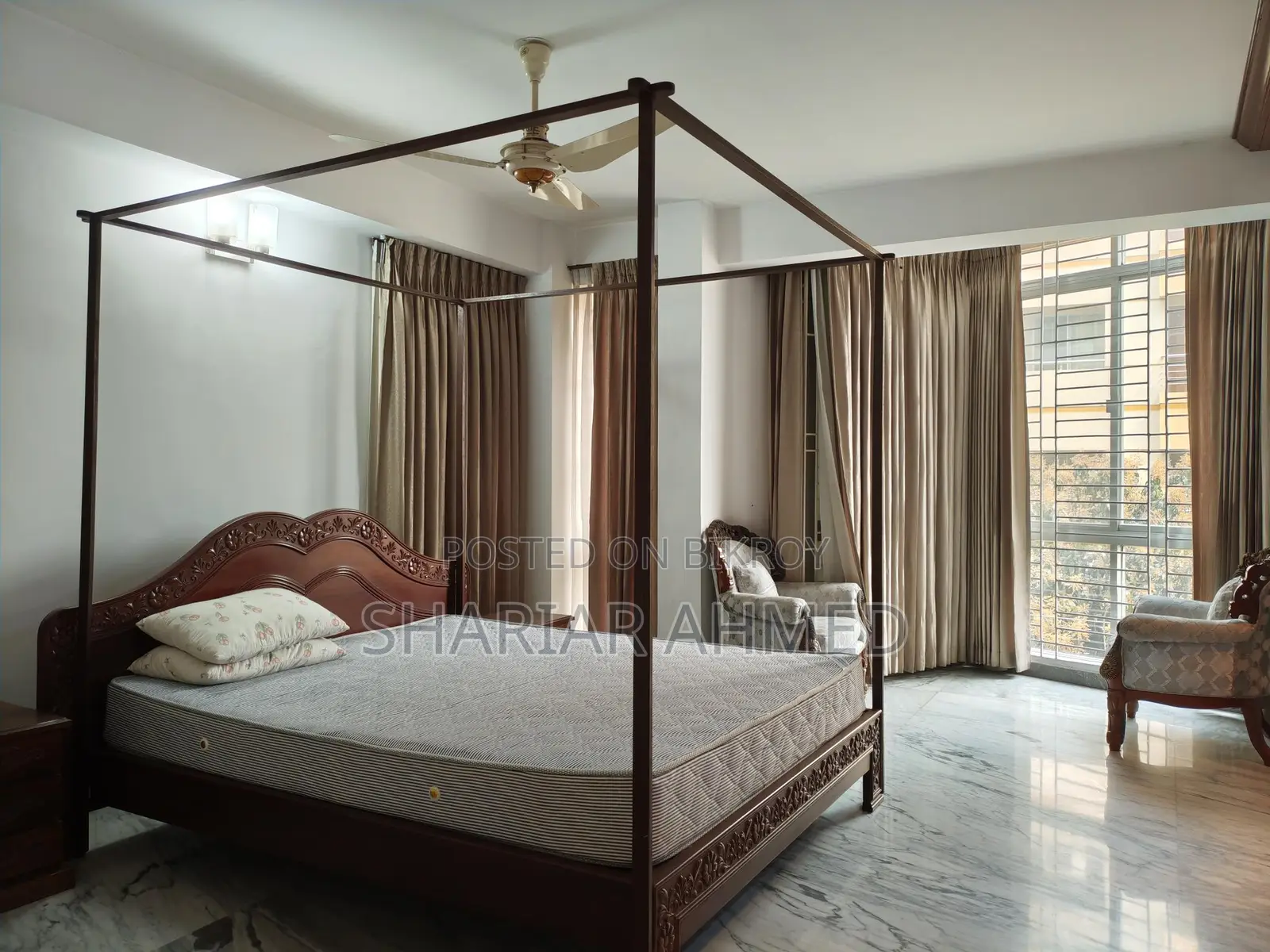 3450 Sqft 4 Bed Full-Furnished Apartment For Rent In North Gulshan
