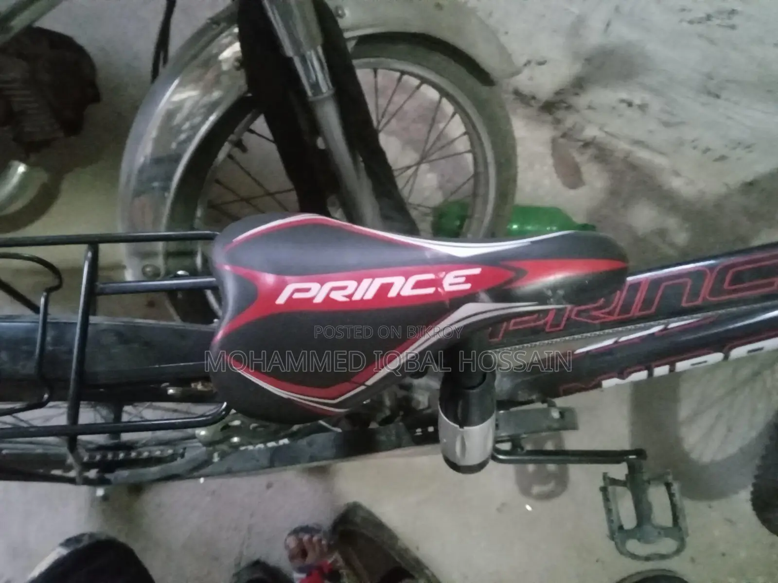 This bicycle is for sale