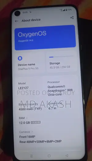 OnePlus 9 Pro 5gb (Used)
