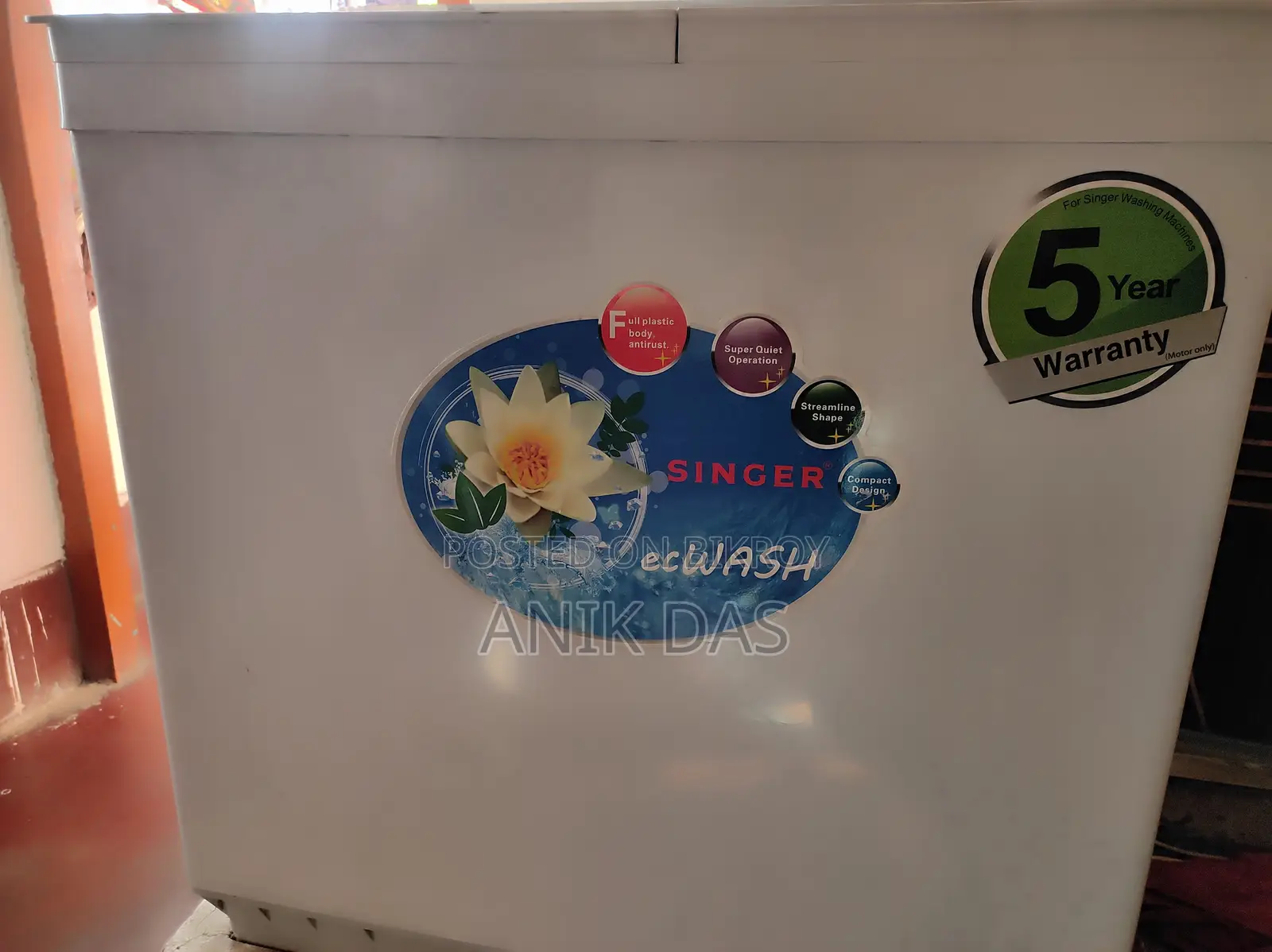 Singer Semi Auto 11kg Washing Machine