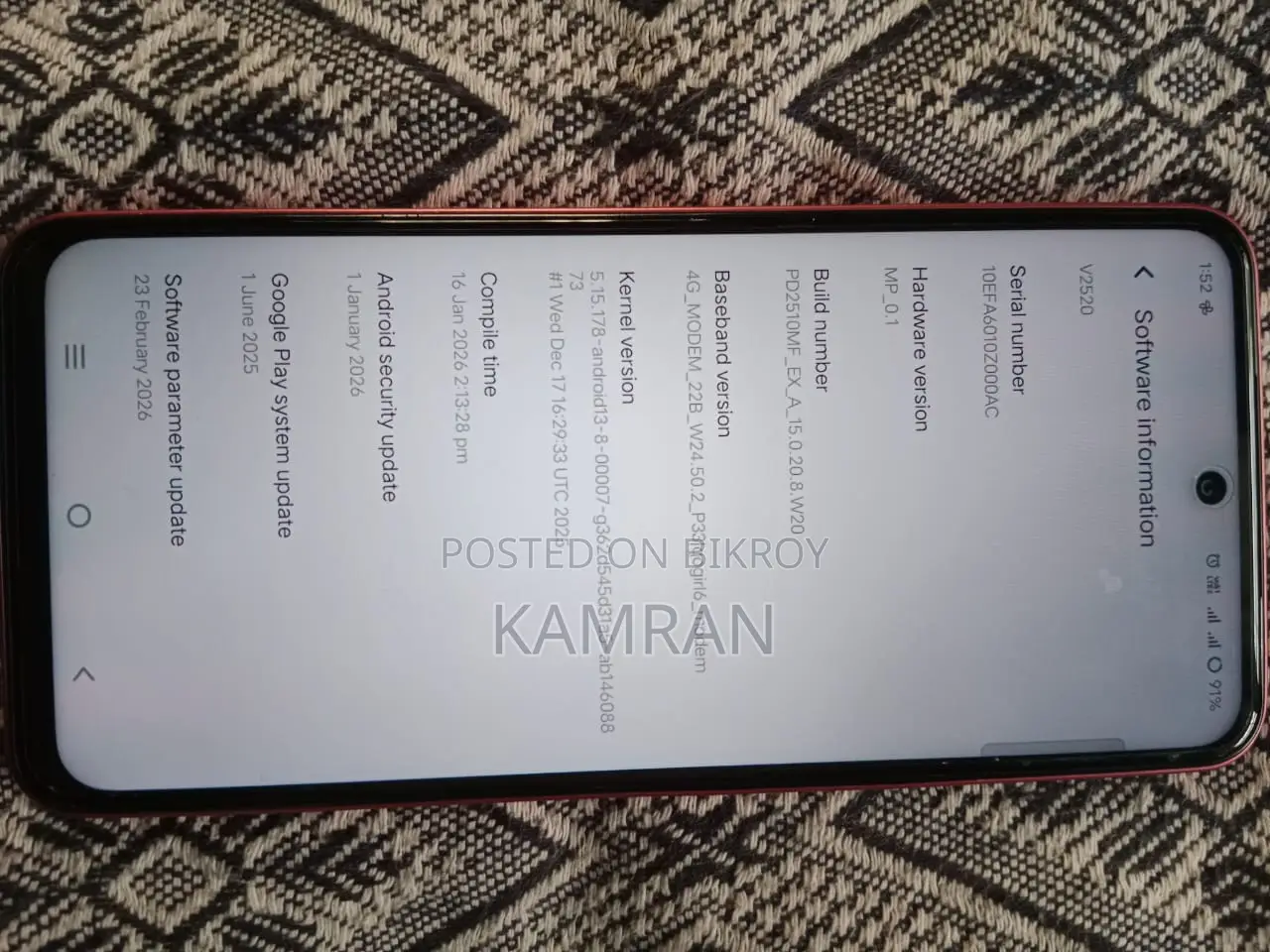 Vivo Y21 2025 Phone (Used)