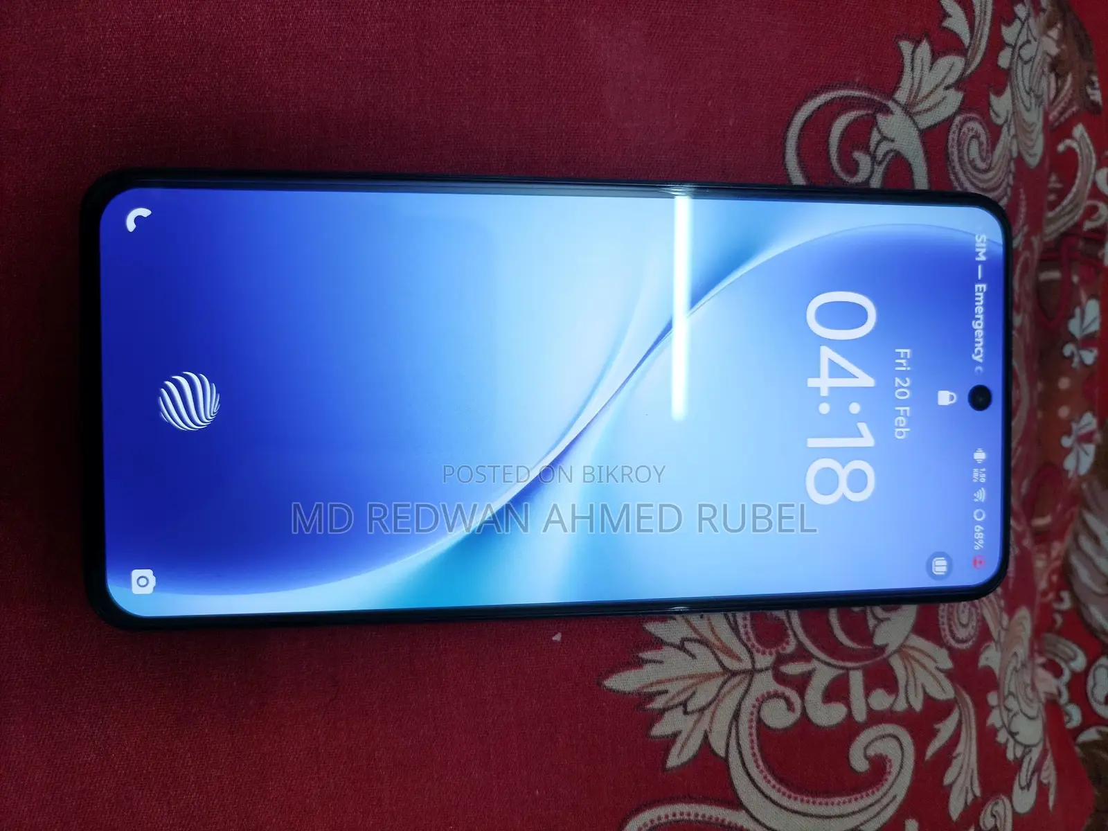 Vivo 60 lite 5G 12/256 (Used)