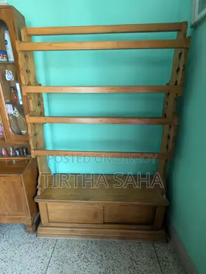 Wooden Clothes Rack