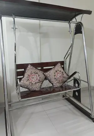 Premium Wood + Stainless Steel Swing | 150 Kg Capacity