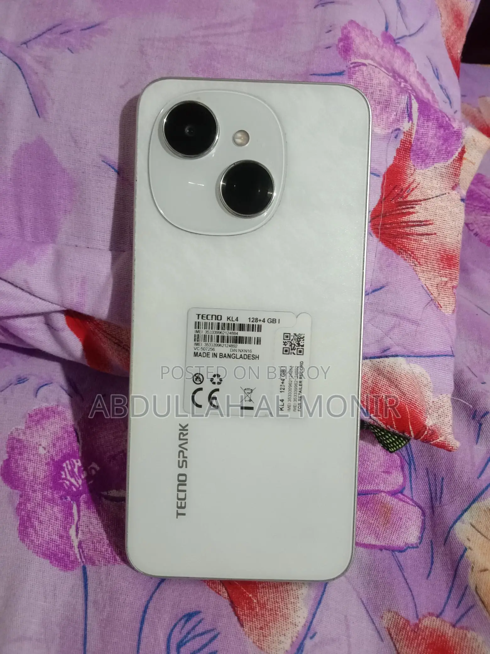 Tecno Spark Go 1 (Used)