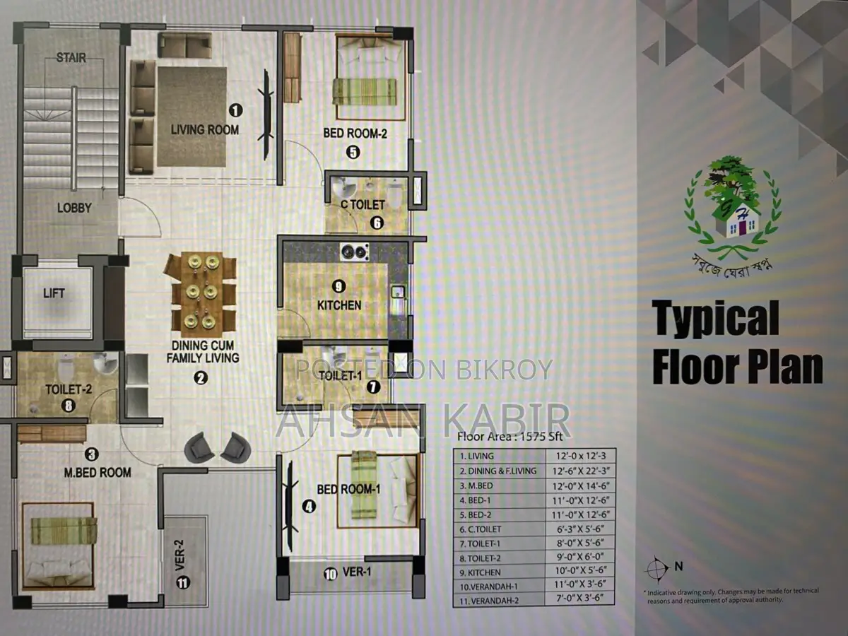 Ready Flat Sale at Bashundhara Block L