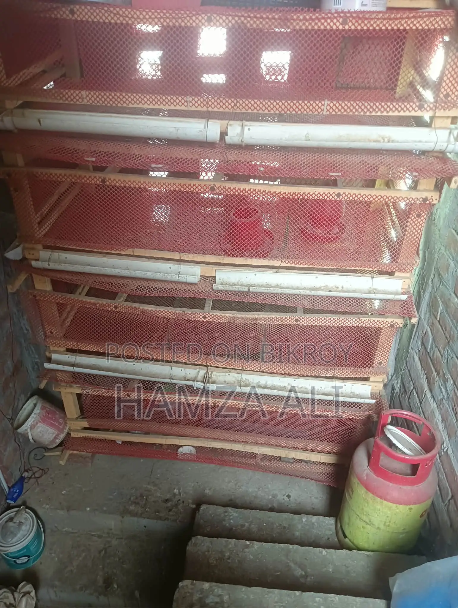 কোয়েল পাখির খাচা