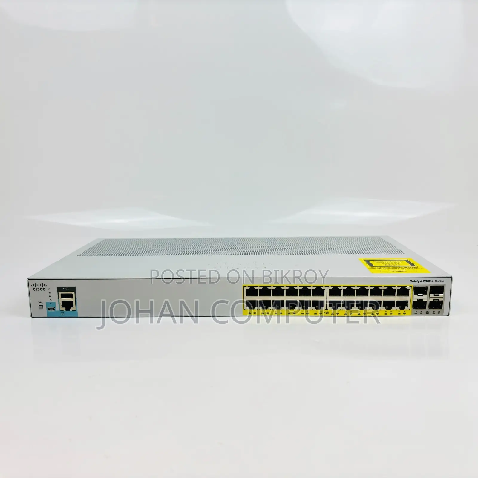 CISCO CATALYST 2960-L Series 24PORT POE SWITCH