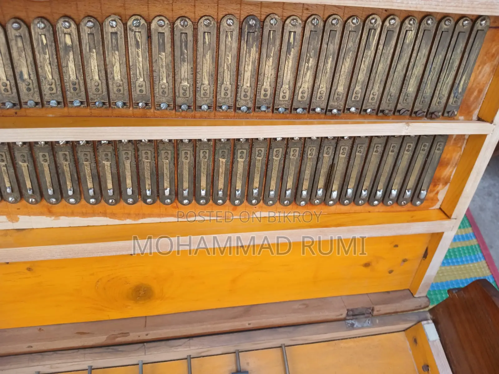অরিজিনাল জার্মান রিডের স্টিক চাবি হারমোনিয়াম