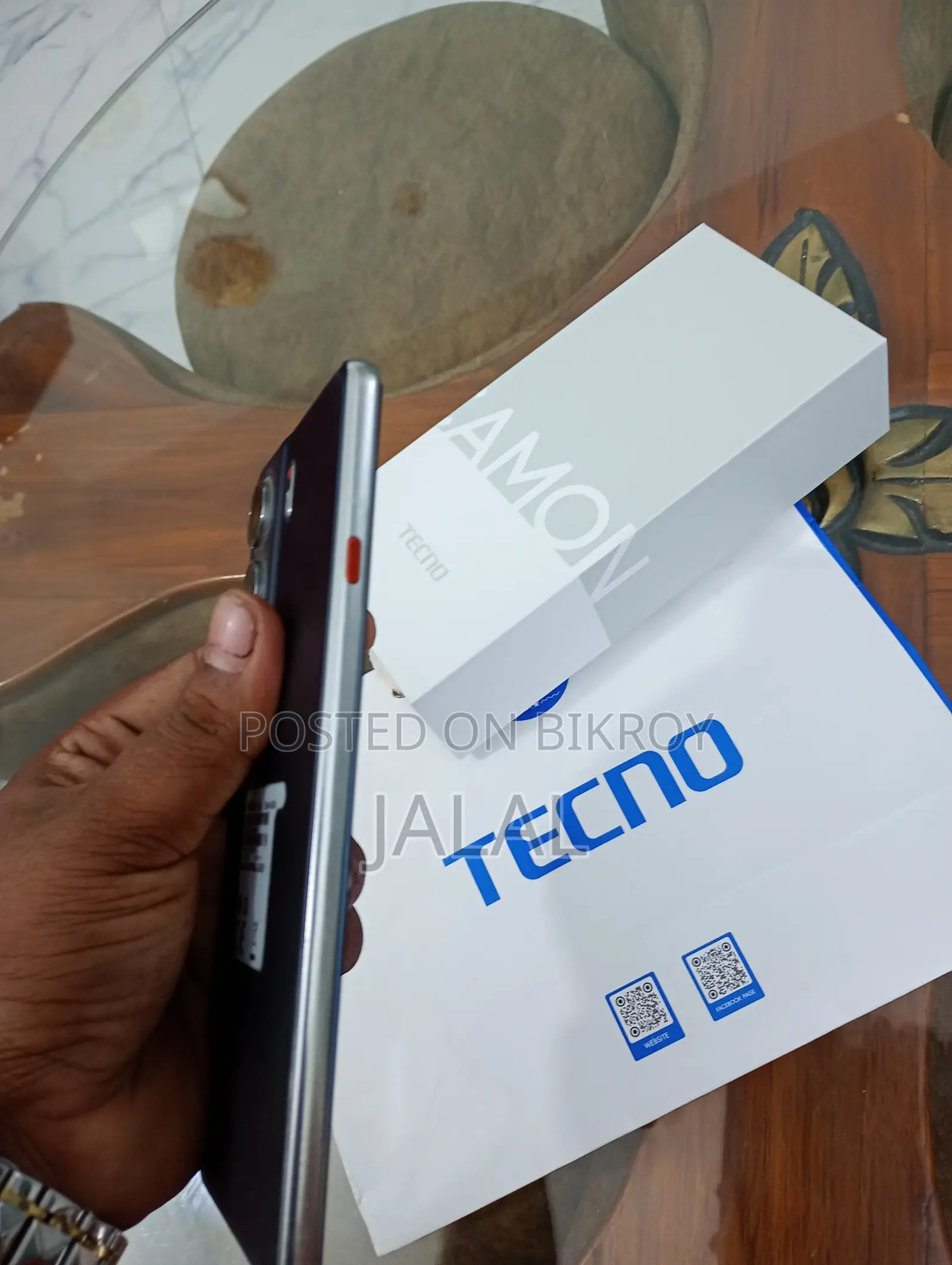 Tecno Camon 40 Pro 8 gb ram 256 rom (Used)