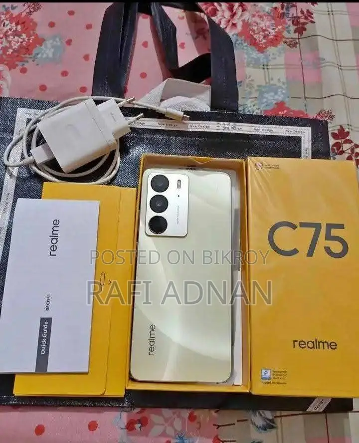 Realme C75 . (ব্যবহৃত)