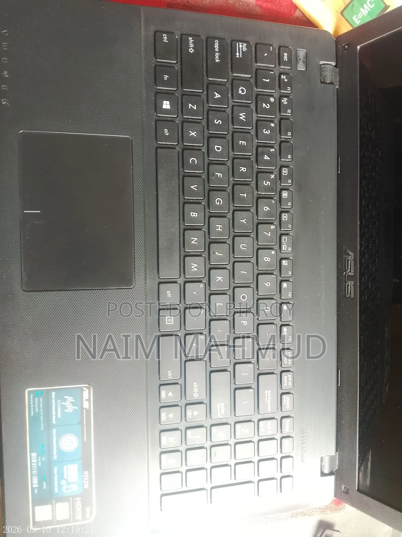 Asus laptop