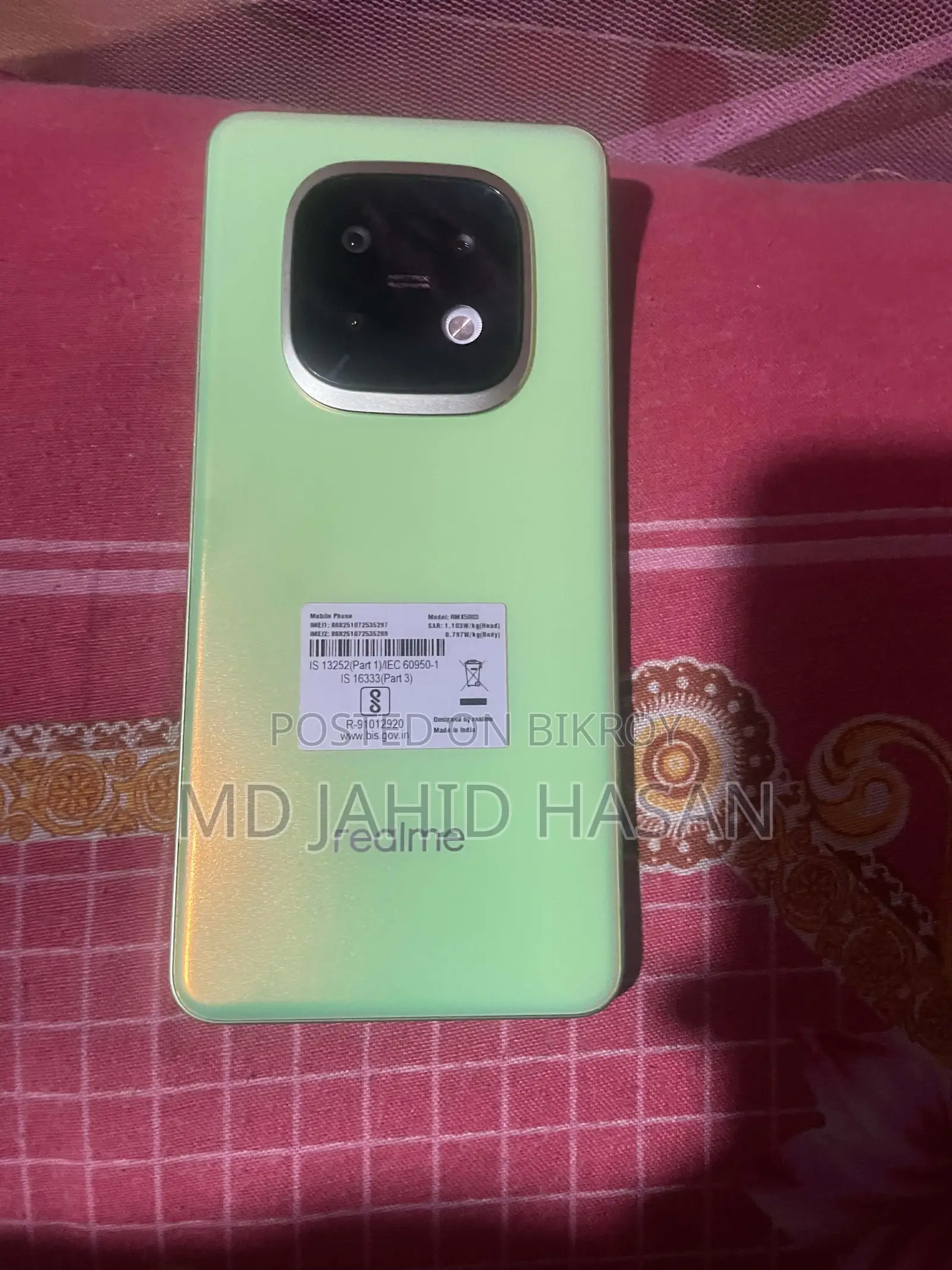 Realme narzo70 (Used)
