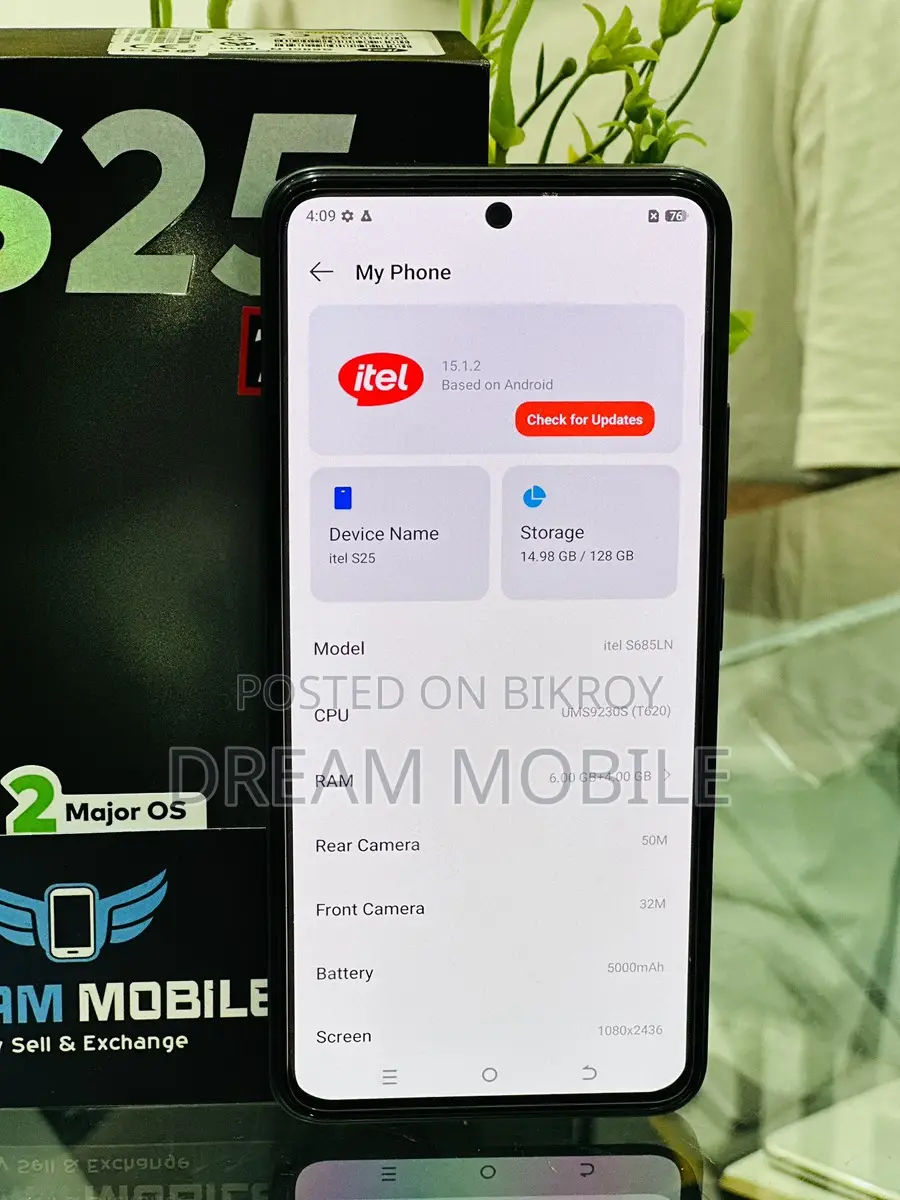Itel S25 (Used)