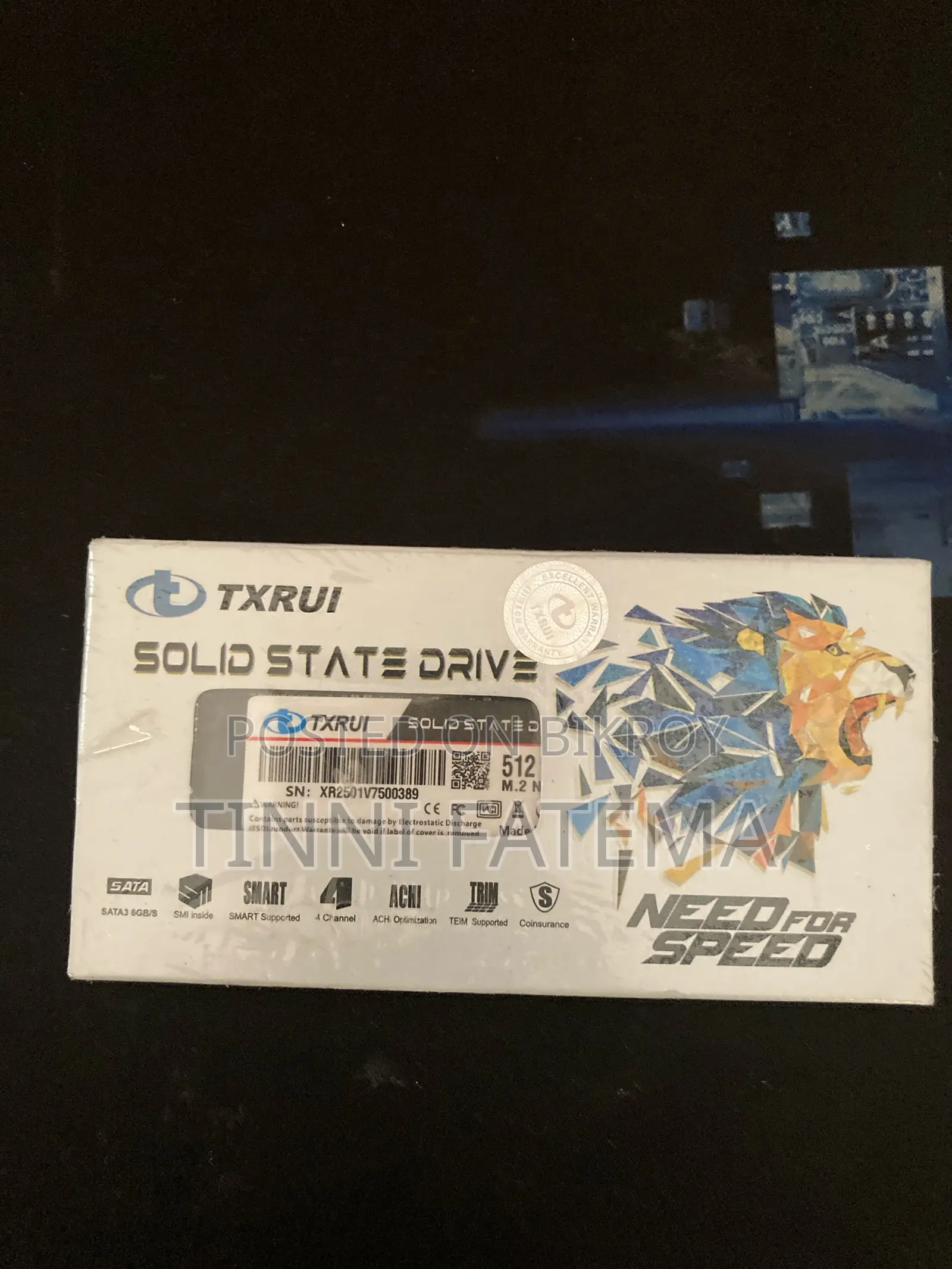 Txrui 512gb SSD -super Fast Speed