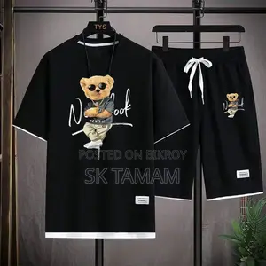 Mash T-shirt & Full Pant Set