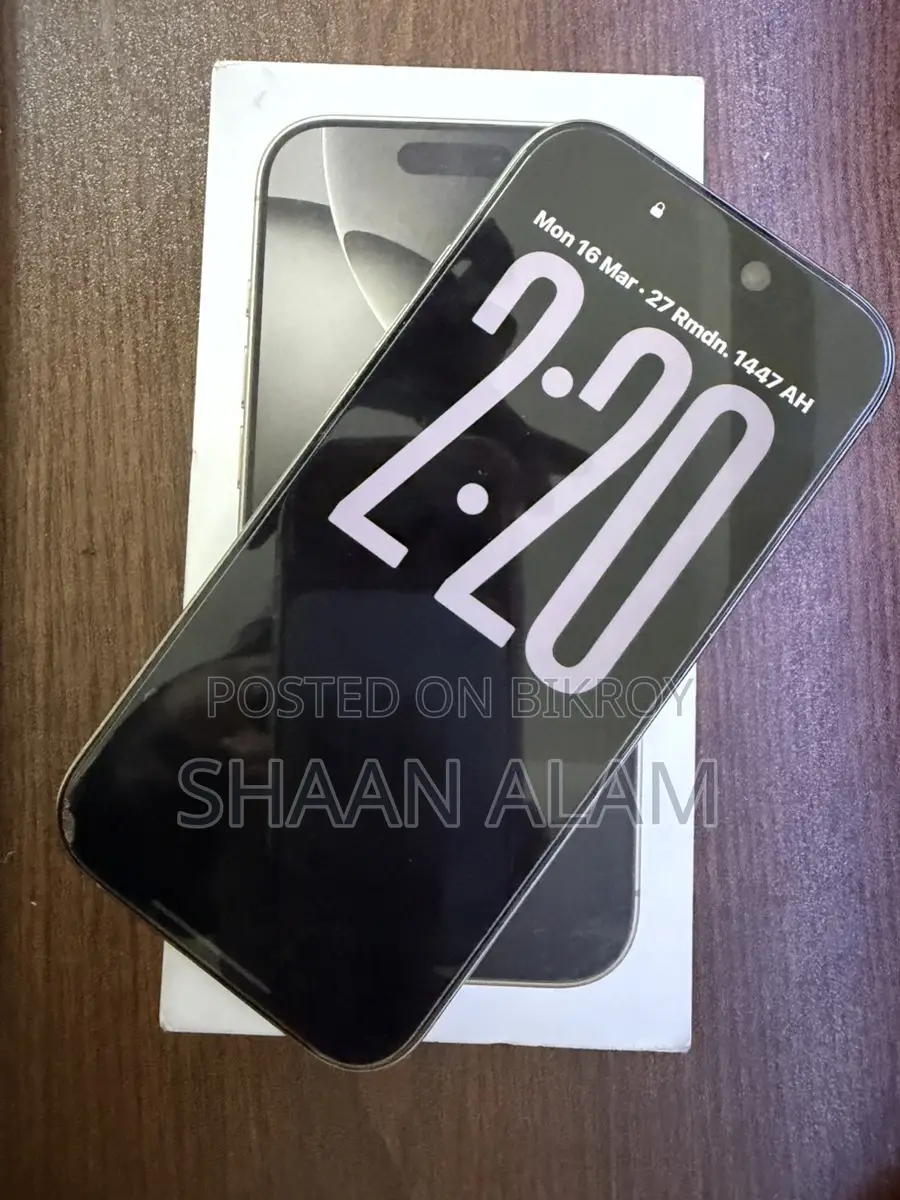 Apple iPhone 16 Pro Natural Titanium 1TB (Used)