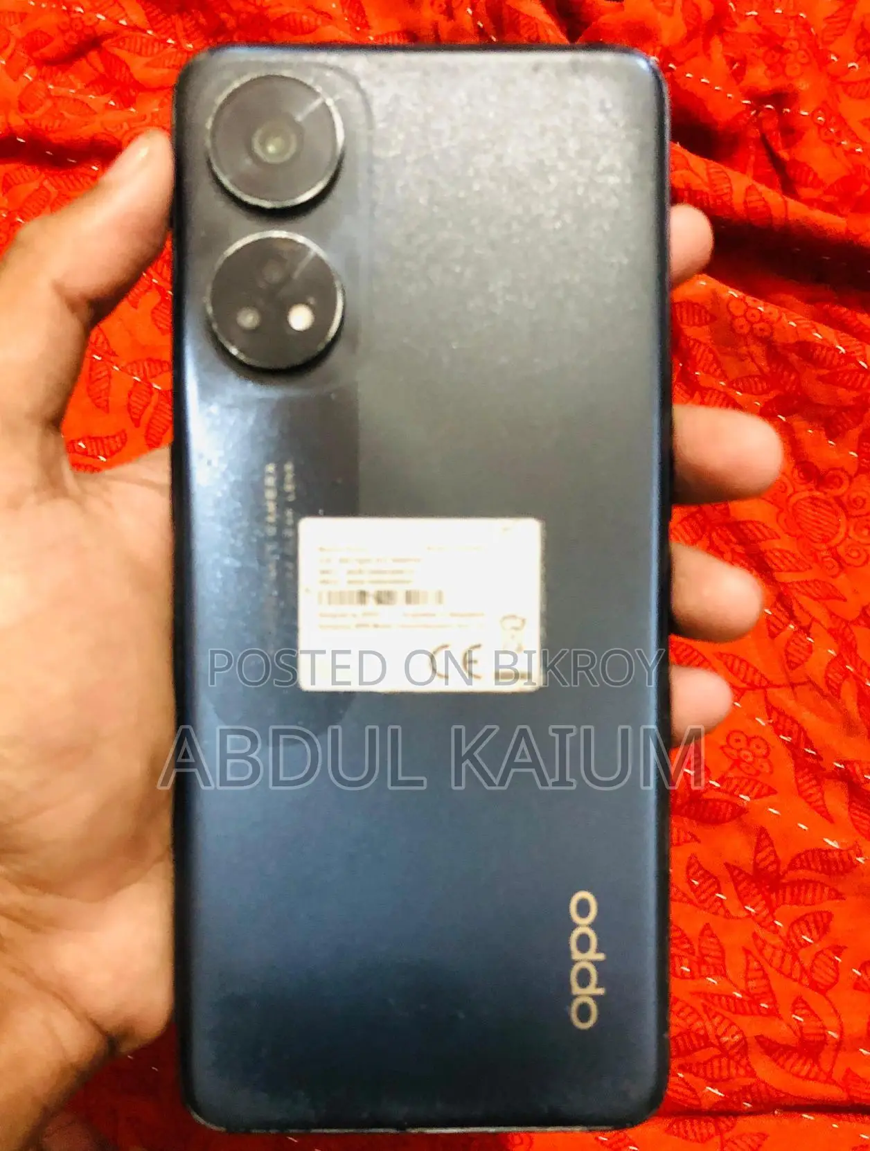 Oppo Reno 8T 128 GB Black