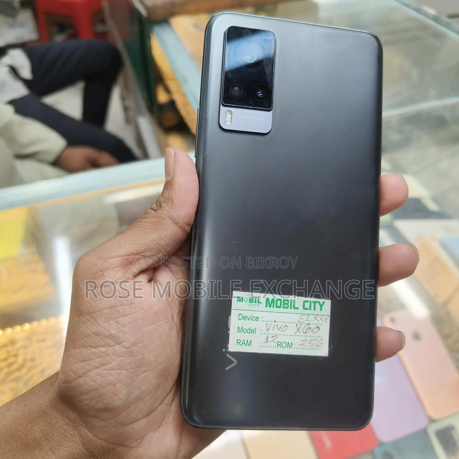 Vivo 12/256gb X60 (Used)