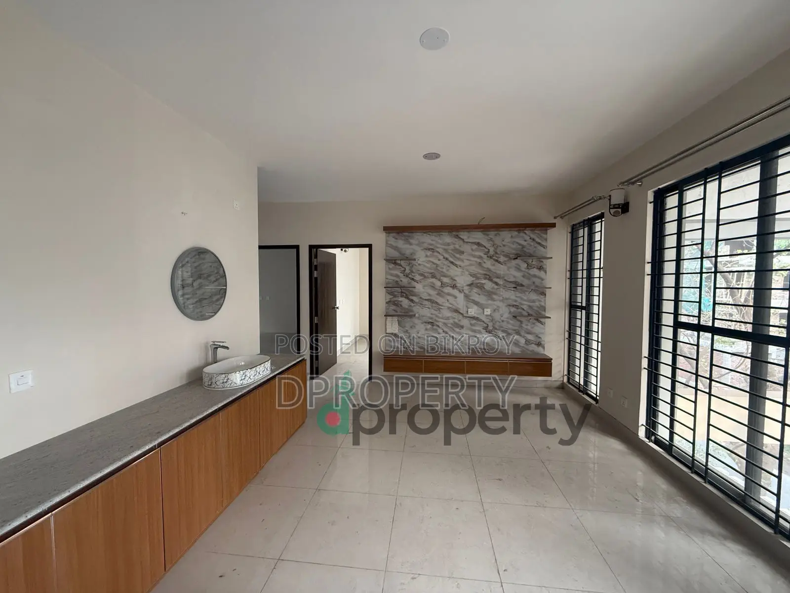 2000 SFT Brand New South Face BTI Developer Flat Rent at 3rd floor