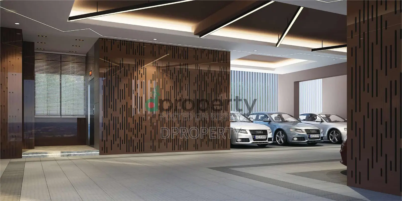 2000 SFT Brand New South Face BTI Developer Flat Rent at 3rd floor
