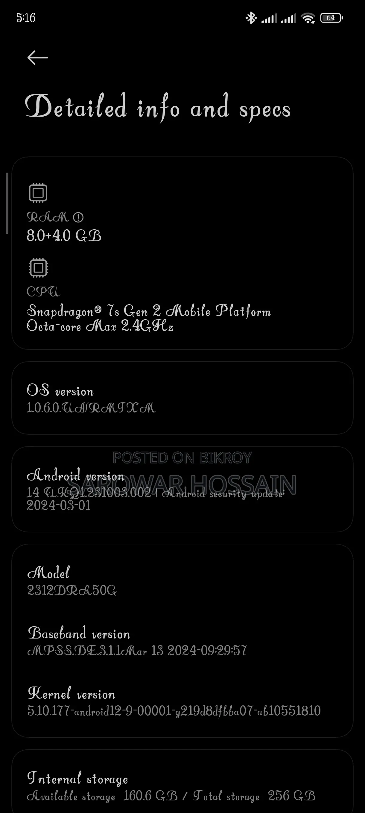 Xiaomi Redmi Note 13 Pro 5G (Used)