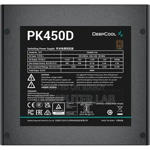 Deepcool PK450D 450W 80+ Bronze Gaming Power Supply With Warranty