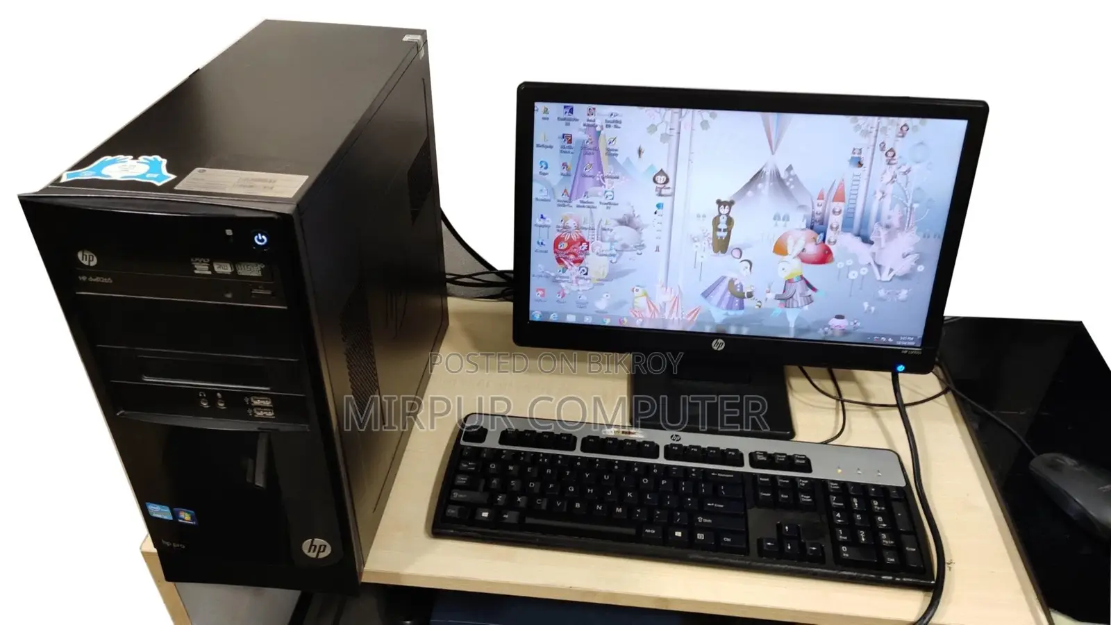 Desktop PC Core i5 + LED 19" HP + HD 500GB + RAM 8GB