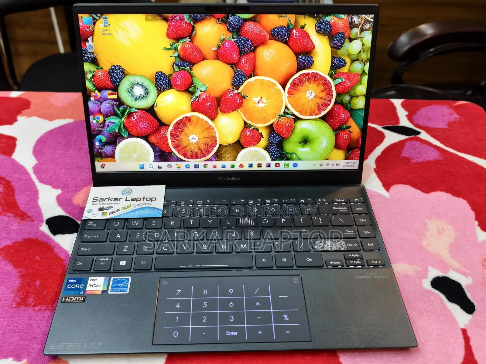 🔥Asus ZenBook Core i5-11th Generation 16GB 512GB SSD 🔥