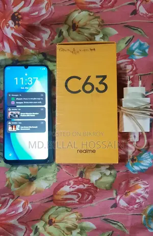 Realme C63 Ram:6,Rom:128 (Used)