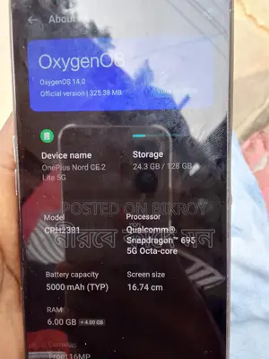 OnePlus Nord CE 2 LITE 5G (Used)