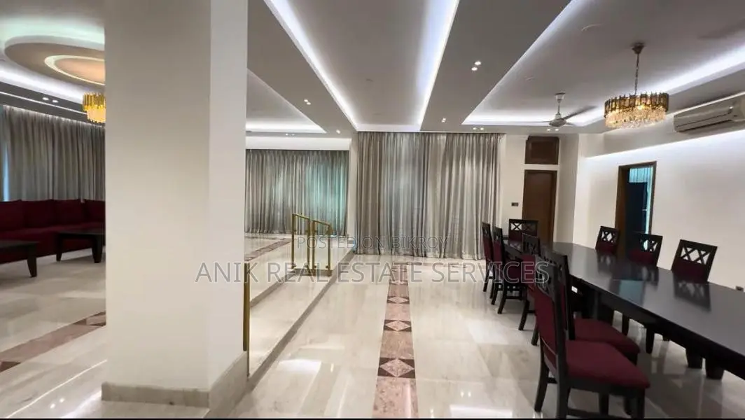Luxurious Semi Farnised 7000 Sft Flat Rent At Baridhara