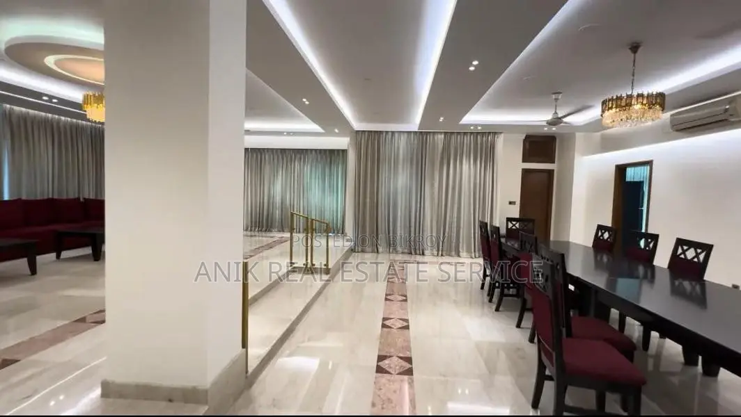 Luxurious Semi Farnised 7000 Sft Flat Rent At Baridhara