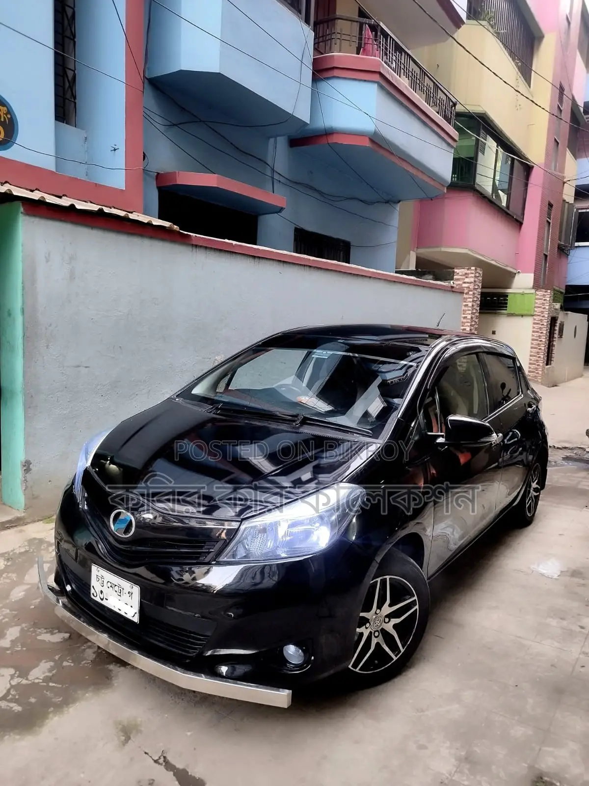 Toyota Vitz push start 2011