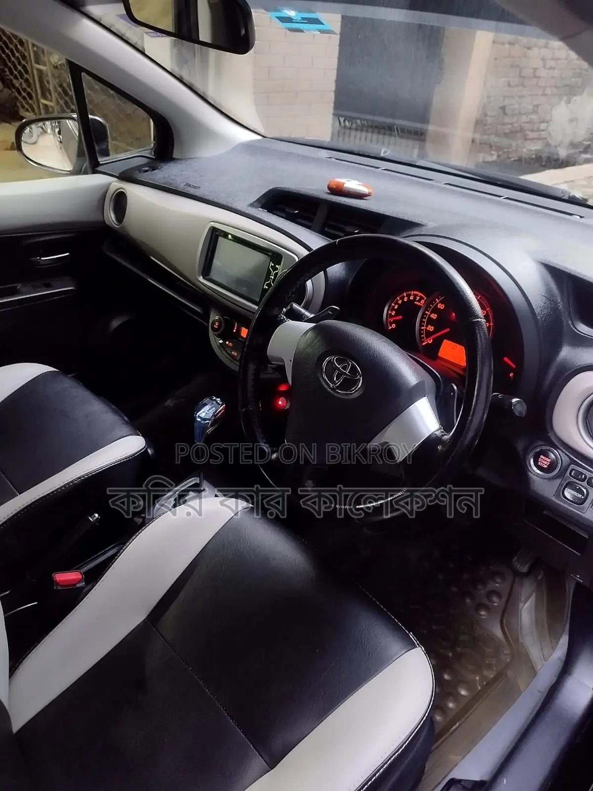 Toyota Vitz push start 2011