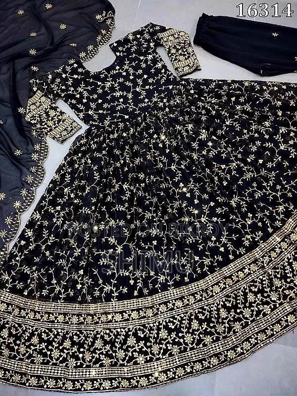 Dress / Goun/ 4 Pice