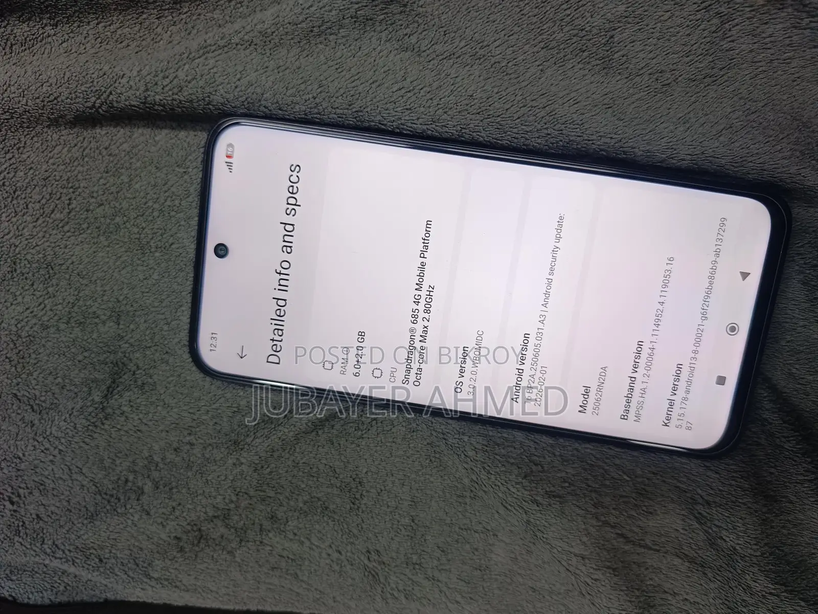 Xiaomi Redmi 15 6+128 (Used)