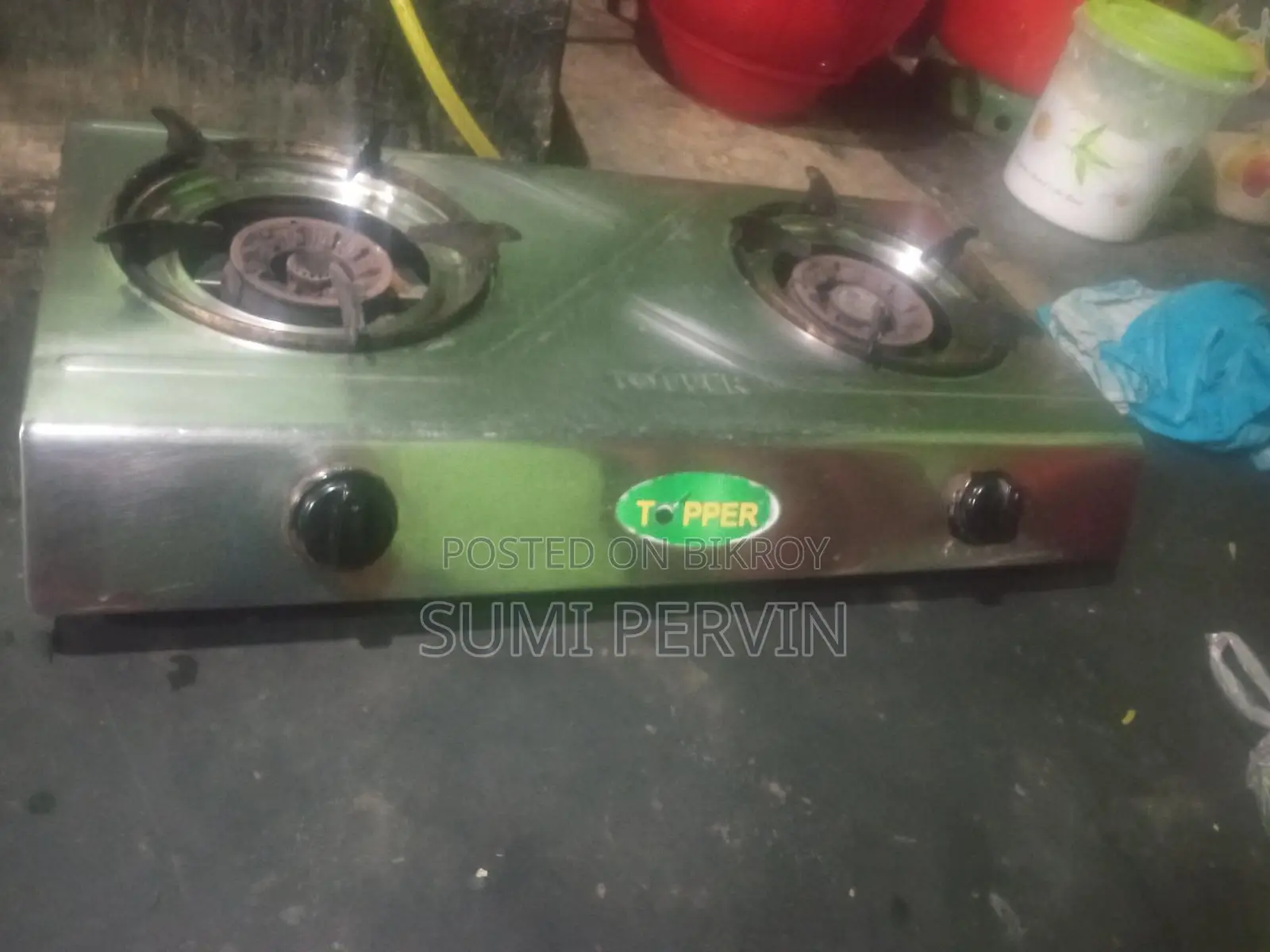 Used Topper Gas Stove for Sale