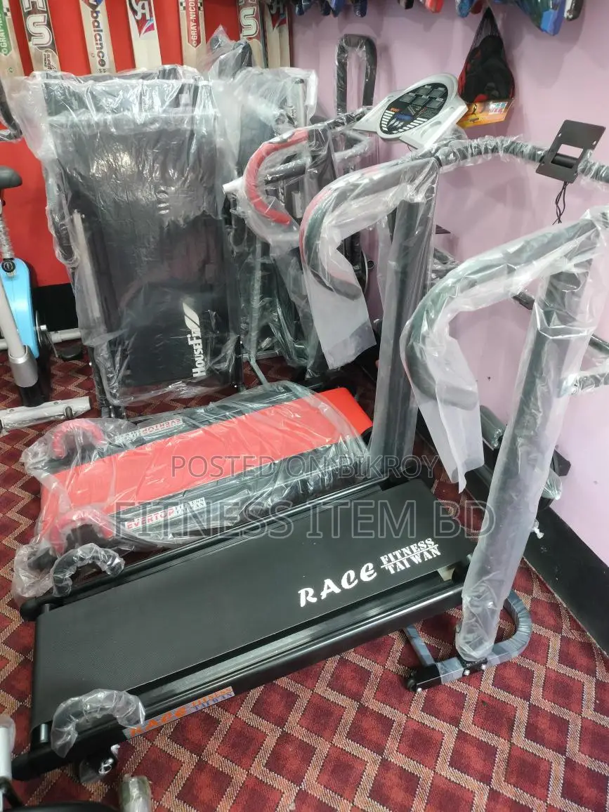 5-in-1 Manual Treadmill