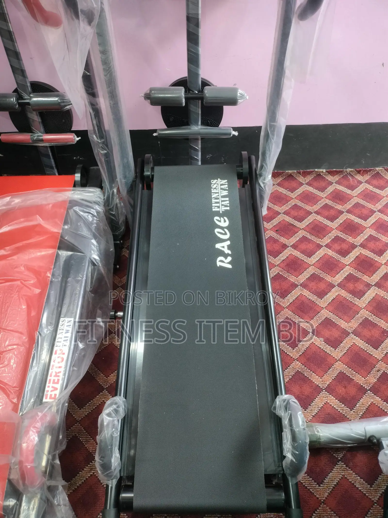 5-in-1 Manual Treadmill